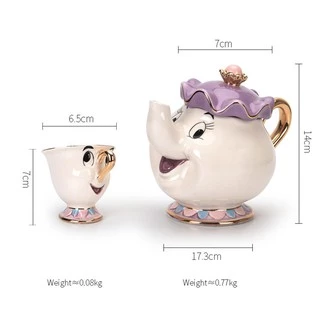 เซ็ตกาน้ำพร้อมถ้วยชา ลายดิสนี่