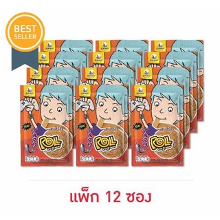 ทาโร โรล ปลาสวรรค์รสบาร์บีคิว 13 กรัม (แพ็ก 12 ชิ้น)