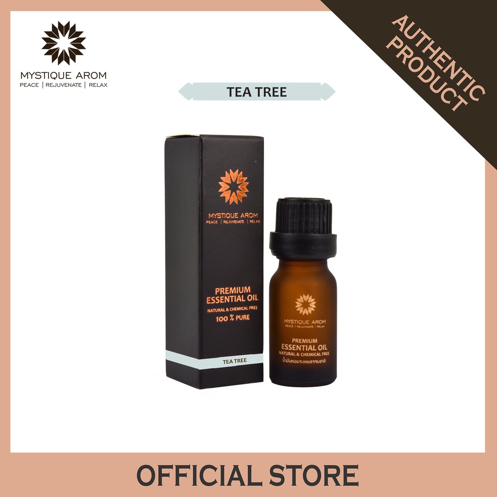น้ำมันหอมระเหย Tea Tree Pure Essential Oil Tea Tree