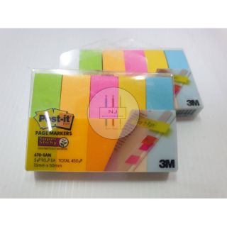 3m Post-it กระดาษโน้ตมีกาว แผ่นเล็ก คั่นหน้าหนังสือ รุ่น 670