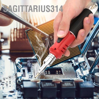 Sagittarius314 ชุดหัวแร้งเชื่อมบัดกรีแก๊สบิวเทน ไร้สาย Hs-1115K อเนกประสงค์ 10 ชิ้น