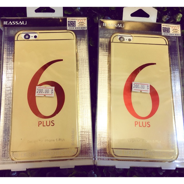 เคส iPhone 6 Plus สีทองอ่อนๆๆ