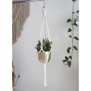 Macrame plant​ hanger​ มาคราเม่สำหรับแขวนกระถางต้นไม้