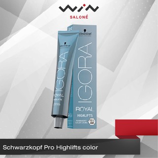 Schwarzkopf Pro Highlifts color 60 ml สีย้อมผม ยาย้อมผม มีส่วนผสม ไฟเบอร์ เพล็กซ์