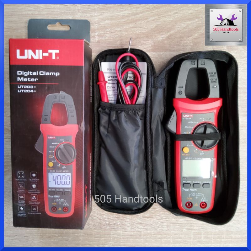 UNI-T รุ่น UT204+ แคลมป์มิเตอร์  Digital Clamp Meter ของแท้ ส่งเร็ว สินค้าพร้อมส่ง