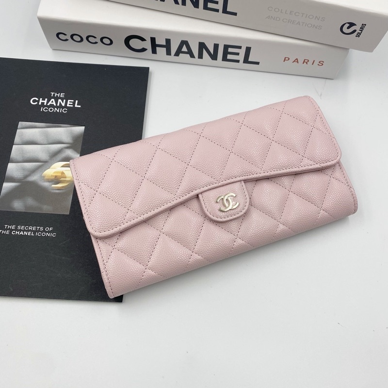 chanel sarah wallet กระเป๋าสตางค์ชาแนลใบยาว