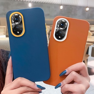 3 IN 1 เคสโทรศัพท์ ซิลิโคน ไฮบริด กันกระแทก สีพื้น หรูหรา สําหรับ Huawei P20 Pro P30 Pro P40 Pro P30 Lite