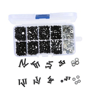 180pcs Screws Box Set for 1/10 HSP Traxxas Tamiya HPI Kyosho D90 SRC10 Remote Control RC Car Parts