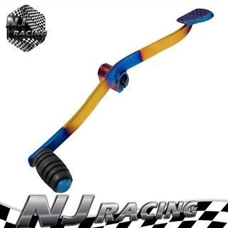 NJ RACING คันเกียร์ คันเกียร์แต่ง สีไทเทตัดทองของรุ่น WAVE100/WAVE110/WAVE125R/WAVE125S/WAVE110-I/WAVE125-l