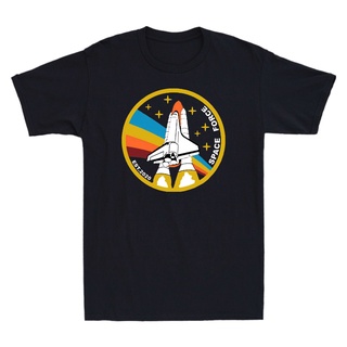 [S-5XL]เสื้อแขนสั้น พิมพ์ลายการ์ตูนอวกาศ Nasa ทรงปกติ สําหรับผู้ชาย