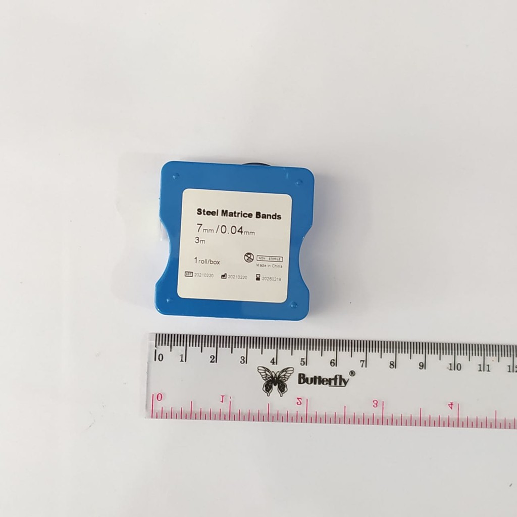 Dental steel matrix matrix band ม้วนโลหะ 3 เมตร