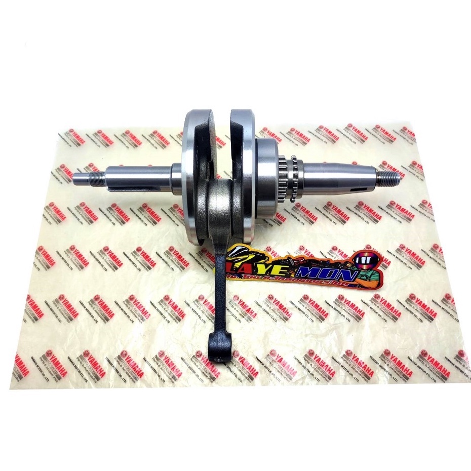 ข้อเหวี่ยง ก้านสูบ เพลาข้อเหวี่ยง ตับเป็ด yamaha M-slaz R15-150 Exciter-150 ข้อเหวี่ยงM-slaz