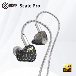 Bgvp Scale Pro 1DD+1BA ชุดหูฟังอินเอียร์ ไฮบริด 3.5 มม. พร้อมไมโครโฟน 6D เสียงเอฟเฟค สําหรับเล่นเกม เล่นกีฬา