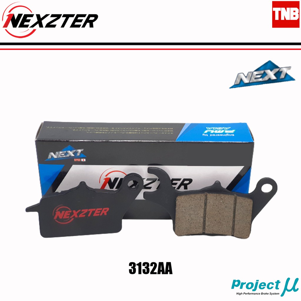 NEXZTER 3132AA ผ้าเบรคหน้า HONDA AIR BLADE 2011 CLICK 110i 125i SCOOPY i SPACY i ZOOMER X MOOVE เบรค