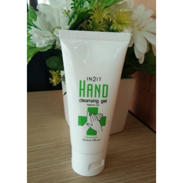 in2it hand cleansing gel ไม่ต้องล้างออก เจลล้างมือ. 50 มล