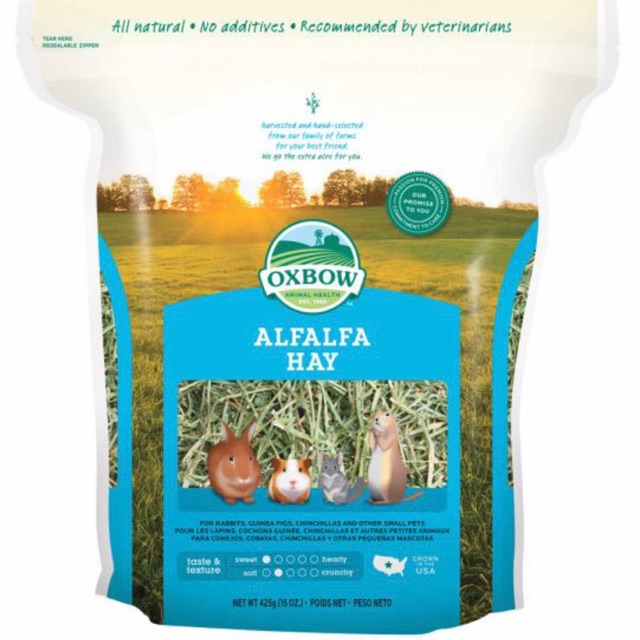Oxbow Alfalfa hay 425 g.