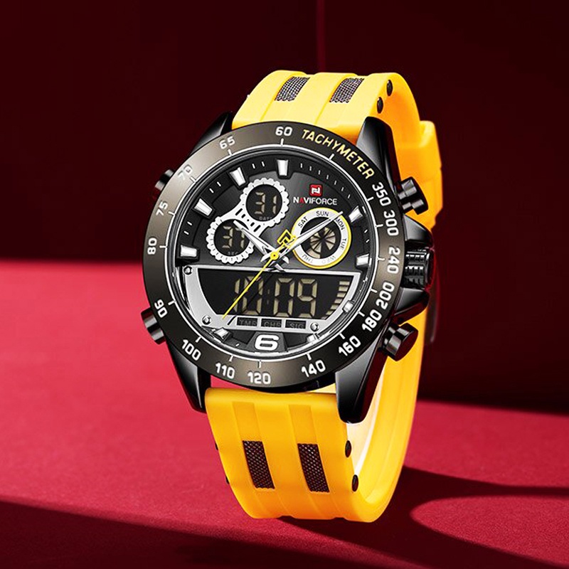 ประกันศูนย์ไทย 1 ปี นาฬิกา Naviforce รุ่น NF9188t นาฬิกาข้อมือผู้ชายหรูหรา