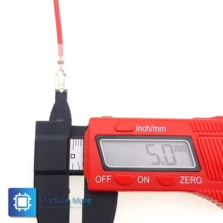 หางปลาแบบเสียบแบนพร้อมสายไฟยาว 20cm 2.8MM/4.8MM/6.3MM plug spring with wire connection cold-pressed terminal with she...