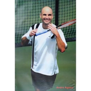 Andre Agassi, โปสเตอร์นักเทนนิส