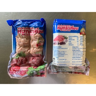 หมูกระเทียม ตรากาญจนา 400g