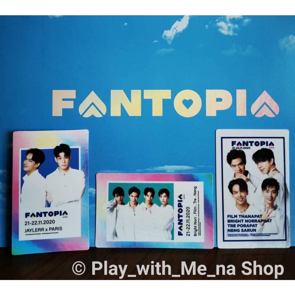 การ์ด deck for concert Fantopia2020