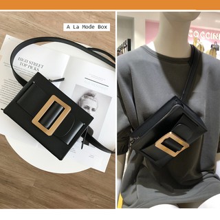 BUCKLE BELT BAG คาดอก คาดเอว