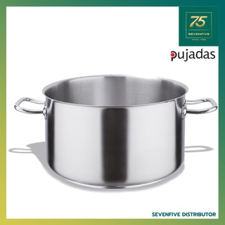 PUJADAS หม้อซอสมีหูจับ หม้อสแตนเลส 304 ไม่รวมฝาปิด ขนาด16-45ซม. อุปกรณ์เครื่องครัว PUJ1-216.0