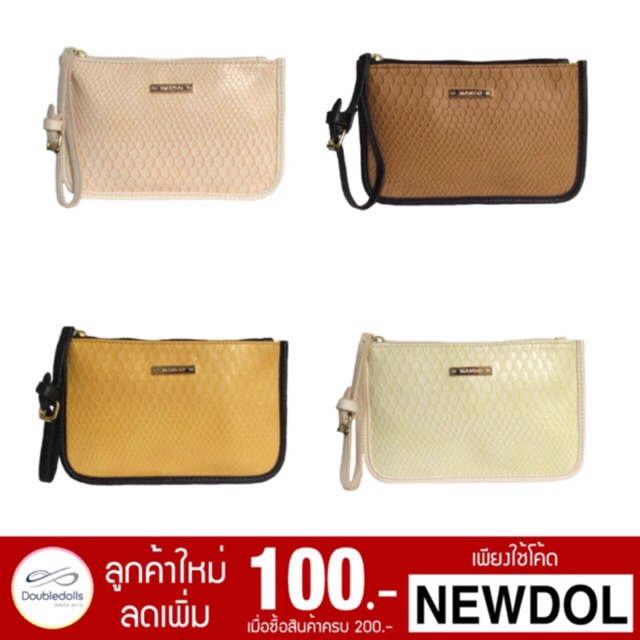 สินค้า ขายดี กระเป๋าคล้องมือ MANGO-TOUCH zip-pouch กระเป๋าสตางค์ กระเป๋าสะพายข้างผู้ชาย กระเป๋าสะพายข้าง bag321