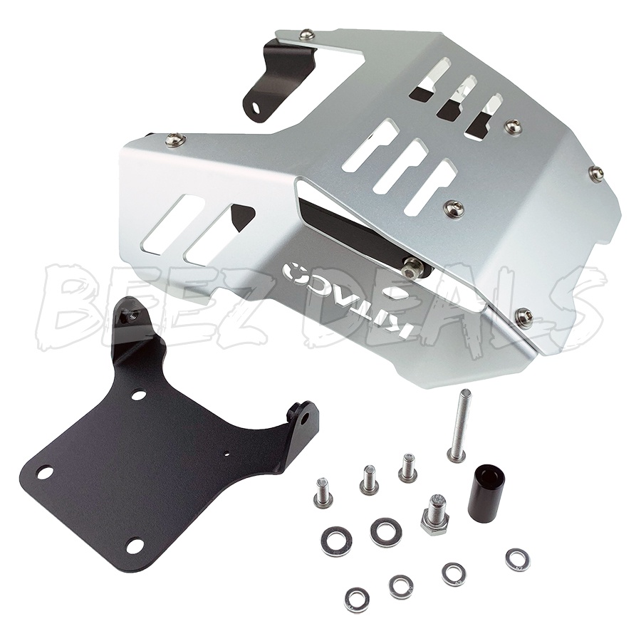 KITACO การ์ดท้องเครื่อง อันเดอร์การ์ด V.3 (SILVER) Honda Monkey 125 (2021)