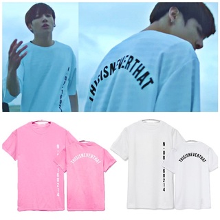 【Hot】KPOP BTS SAVE ME JUNGKOOK เดียวกันผ้าฝ้ายแขนสั้นเสื้อยืดผู้ชายผู้หญิง Plus ขนาดหลวมสบายๆนักเรียนเสื้อ TEE TOP