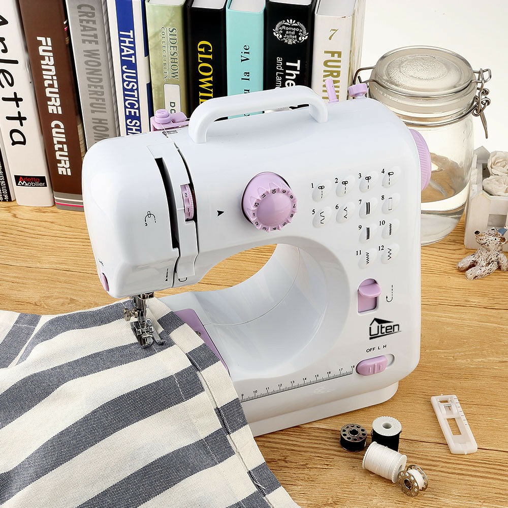 จักรเย็บผ้าไฟฟ้าไร้สาย12 ตะเข็บ Electric sewing machine ควบคุมความเร็วได้ 2 ระดับ