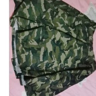 กระโปรงลายทหาร​ Solider Pattern Skirt