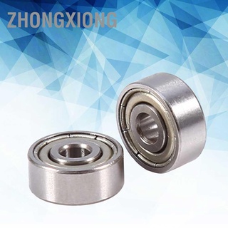 Zhongxiong แบริ่งเหล็กคาร์บอนโครเมี่ยม 3X10X4 มม. 10 ชิ้น 623Zz