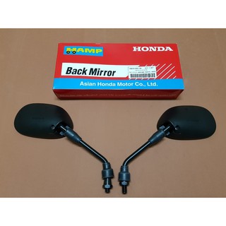 กระจกมองข้าง DREAM ,DREAM NEW ,WAVE ,NICE แท้ HONDA HAMP กระจกมองหลัง กระจกข้าง ขายเป็นคู่ REAR VIEW MIRROR