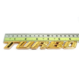 กรุณาวัดขนาดก่อนสั่งซื้อ โลโก้ Turbo LOGO เทอร์โบ Aegether