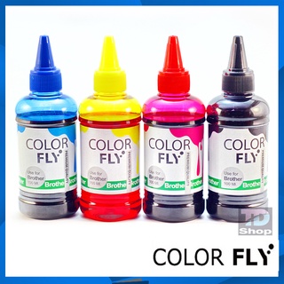 หมึกเติม Brother ขนาด 100 ml. COLOR FLY แท้ เติมได้ทุกรุ่น