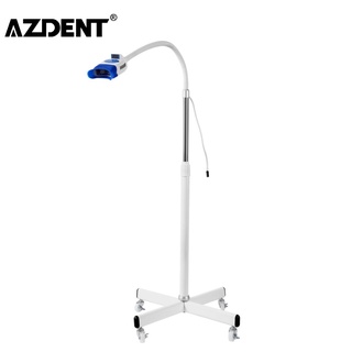 Azdent อุปกรณ์เครื่องมือทันตกรรมเครื่องฟอกสีฟันโคมไฟ Led 10 สีฟ้า