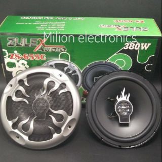 ลำโพงติดรถยนต์ZULEXAUDIO เครื่องเสียงรถยนต์ -zs-655C380w