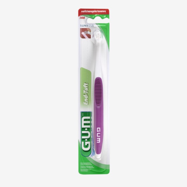แปรงสีฟัน GUM® End Tuft Toothbrush (แปรงเบอร์ 308)