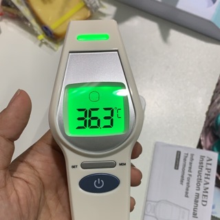 ขายขาดทุน สินค้ามีประกันเครื่องเยอรมันเทอร์โมมิเตอร์อินฟาเรทThermometer Infrared foreheadขายดีมาก  อยากให้ลอง