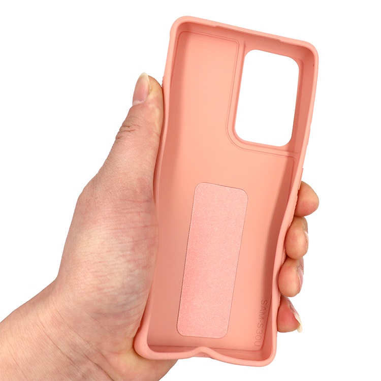 สําหรับ Samsung Galaxy S25 S24 S22 S23 Ultra S24 Plus หมายเหตุ 20 Ultra Smooth สายรัดข้อมือซิลิโคนฝาครอบ ราคา ถูกที่สุด ดีลบีเคเค แกลเลอรีภาพที่ 4