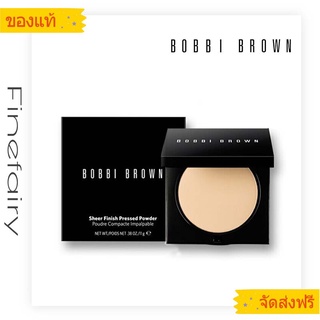 ❤Bobbi Brown Sheer Finish Pressed Powder 11g#01/#05/#11 แป้งอัดแข็ง bobbibrown/แป้งฝุ่น/แป้งอัดแข็ง