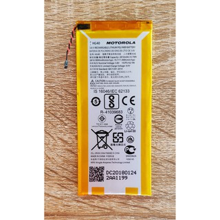 แบตเตอรี่ Motorola Moto G5 Plus Moto XT1685 Battery Model HG40