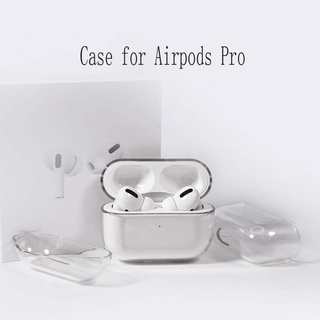 เคสใส PC คริสตัล แบบบางพิเศษ ป้องกันเต็มรูปแบบ สําหรับ Apple AirPods Pro 3 2 1 2019