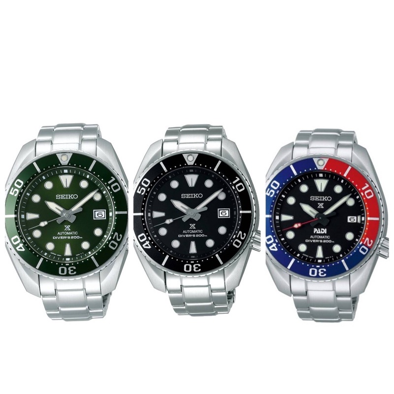 นาฬิกาข้อมือผู้ชาย Seiko Sumo Prospex Diver's Automatic