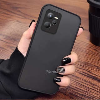 เคสโทรศัพท์ 2022 New Casing Realme C35 / 9Pro / 9 Pro+ / 9i Matte Translucent Skin Feel Phone Case All Inclusive Lens Shockproof Anti-drop Protection Case RealmeC35 เคส Back Cover