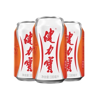 jianlibao Sports Drinks 健力宝 เครื่องดื่มเกลือแร่ 330ml orange flavor