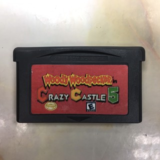 MT23 Woody Wood Pecket Crazy Castle5 GBA Gameboy Advance Video Game