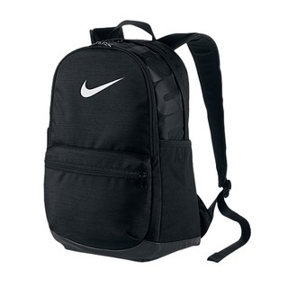 Nike กระเป๋าเป้ แฟชั่น ชาย NIKE Brasilia (Medium) Backpack ลิขสิทธิ์แท้ สี black