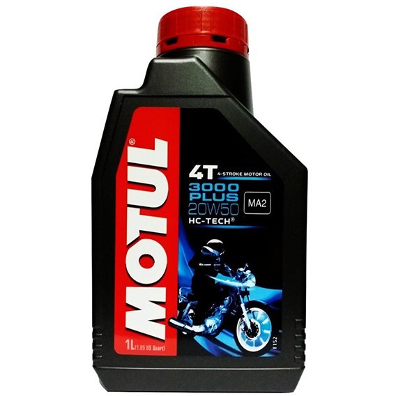น้ำมันเครื่อง MOTUL 20W50 1 L  รหัส 3000PLUS